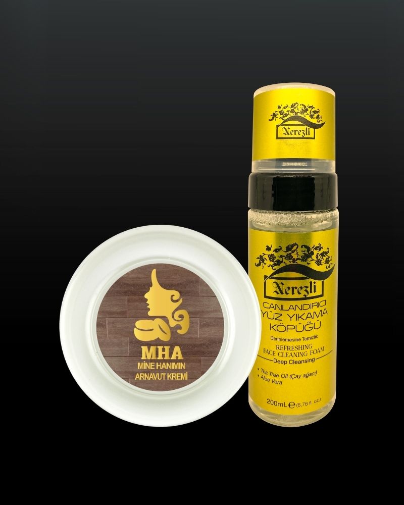 1 MHA Albanian Cream + 1 200 ml Nerezli Refreshing Face Wash Foam