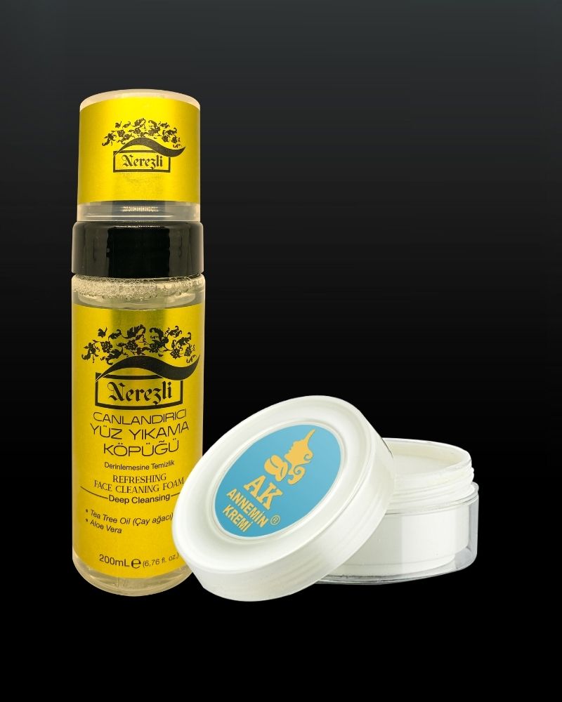 2 Pieces of My Mother's Cream + 1 Piece 200 ml Nerezli Refreshing Face Wash Foam